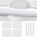 Car Door Handle Scratch Protective Transparent Stickers
